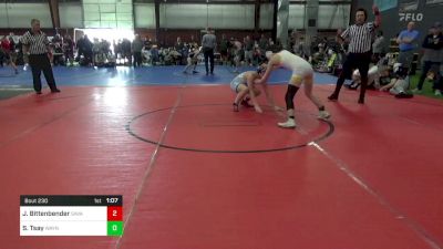 130 lbs Quarterfinal - Jesse Bittenbender, Savage vs Sowzrawca Tsay, Wayne