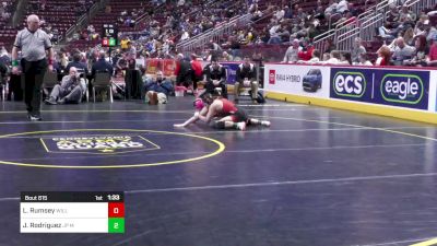 112 lbs Quarterfinal - Lillian Rumsey, Williamsport-G vs Journie Rodriguez, JP McCaskey-G