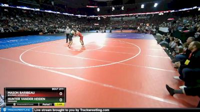 D2-285 lbs Quarterfinal - Hunter Vander Heiden, Freedom vs Mason Baribeau, Baldwin-Woodville