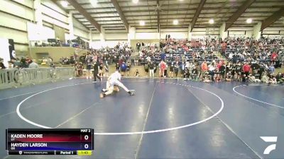 170 lbs Cons. Semi - Kaden Moore, UT vs Hayden Larson, OR