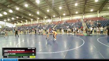 152 lbs Round 5 - Justyce Dale Mercado, Hawaii vs Chase Plank, Kansas