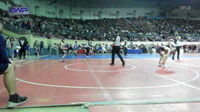 88 lbs Round Of 64 - Landon Dietz, Cushing vs Cohen Wallace, Kingfisher YellowJackets