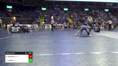 90 lbs Round Of 16 - Sean Ransom, Mount Union vs Jagger Locke, North East