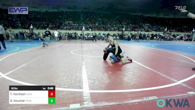 80 lbs Consolation - Tripp Hardison, Verdigris Youth Wrestling vs Blake Goucher, Prodigy Elite Wrestling