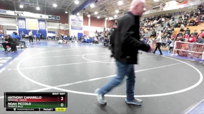 113 lbs Cons. Round 4 - Noah Piccolo, Trabuco Hills vs Anthony Camarillo, Redwood -Visalia