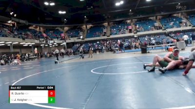 195 lbs Cons. Round 1 - John Keigher, Elk Grove Village vs Raul Duarte, Kennedy