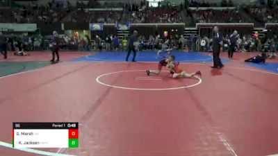 66 lbs Cons. Round 3 - Kade Jackson, North Montana Wrestling Club vs Gage Marsh, NORTHEAST MT