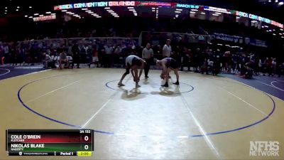 3A 132 lbs Cons. Round 2 - Nikolas Blake, Hagerty vs Cole O`Brein, Fletcher