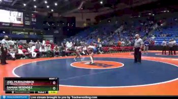 113 lbs Semis & 1st Wrestleback (8 Team) - Damian Resendez, Chicago (Mt. Carmel) vs Joel Muehlenbeck, Mt. Prospect (Prospect)