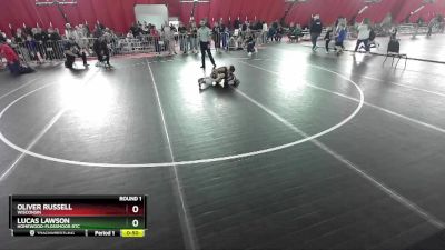 53-54 B Round 1 - Lucas Lawson, Homewood-Flossmoor RTC vs Oliver Russell, Wisconsin