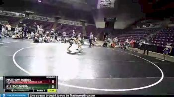 92 lbs Round 2 (10 Team) - Stetson Gabel, Bear Cave Wrestling Club vs Matthew Torres, Colorado Regulators Wrestling Club
