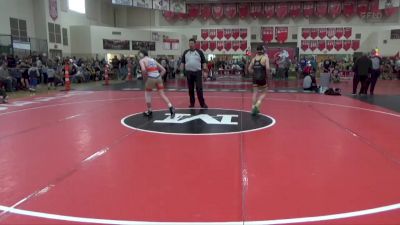 115 lbs Quarterfinal - Joe Maciosek, LAW - Lacrosse Area Wrestlers vs Magnus Hoenshell, Team Hammer