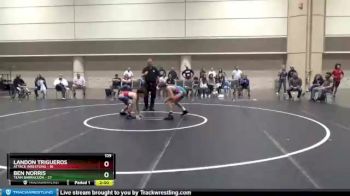 109 lbs Quarters & 1st Wb (16 Team) - Ben Norris, Team Barracuda vs Landon Trigueros, Attack Wrestling
