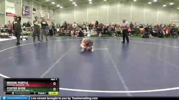 189 lbs Round 2 (6 Team) - Brodie Purtle, Missouri Avengers vs Foster Bode, South Dakota Lightning