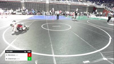 100 lbs Quarterfinal - Adriano Mendoza, Eastside United WC vs Max Silentman, Coyote WC