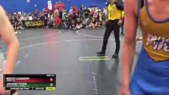 107 lbs Round 3 (6 Team) - Bruno Cassioppi, POWA vs Mandius Volentine, Untouchables Purple