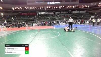 132 lbs Consi Of 4 - Leandro Solorzano, Hawthorne vs Rj Bauman, Audubon