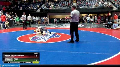 7A-106 lbs Semifinal - Bradley Patterson, Camden County vs Brenden Fair, Richmond Hill HS