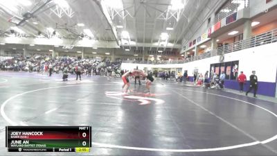 165 lbs Champ. Round 2 - June An, Wayland Baptist (Texas) vs Joey Hancock, Baker (Kan.)