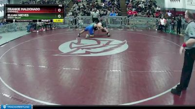 215 lbs Semifinal - Elijah Nieves, Green Valley vs Frankie Maldonado, Chaparral