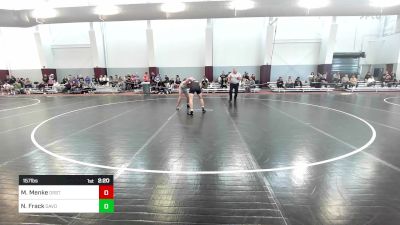 157 lbs Consi Of 16 #2 - Murphy Menke, Oregon State vs Noah Frack, Davidson