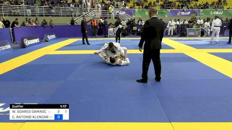 WILLIAM SOARES DAMASCENO vs CARLOS ANTONIO ALENCAR SANTOS 2024 Brasileiro Jiu-Jitsu IBJJF