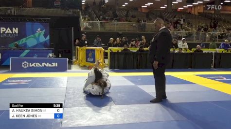 ANI HAUKEA SIMON vs JONESY KEEN JONES 2024 Pan Jiu Jitsu IBJJF Championship