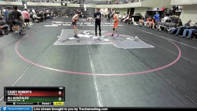 126 lbs Round 3 (4 Team) - Casey Roberts, Vacaville vs Eli Gonzalez, Washington