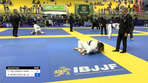 FRANCIELLY HOLOSBACH MARÇAL vs REBECA BENEVIDES DE JESUS 2024 Brasileiro Jiu-Jitsu IBJJF