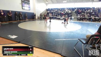 138 lbs Quarterfinal - Jacob Hays, Mt. Si vs Terran Manson, Central Valley