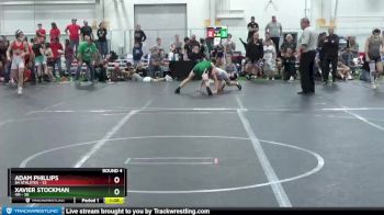 130 lbs Round 4 (8 Team) - Xavier Stockman, 4M vs Adam Phillips, 84 Athletes