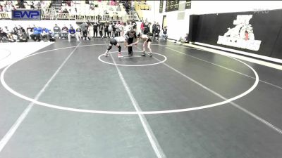 100 lbs Consi Of 4 - Taylee Ferrier, Miami vs Keegan Cooper, Jay High School