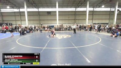 95 lbs Cons. Semi - Adam Ostoja, Legacy Wrestling Academy vs Blaine Ethington, New Plymouth