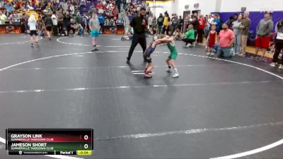 47 lbs 1st Place Match - Jameson Short, Summerville Takedown Club vs Grayson Link, Summerville Takedown Club