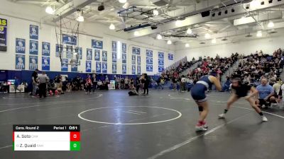 106 lbs Cons. Round 2 - Zoey Quaid, Ramona vs Aubrey Soto, Camarillo