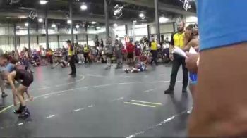 85 lbs Finals (8 Team) - Caleb Kirk, Revival Villains vs Jace Schut, Ares