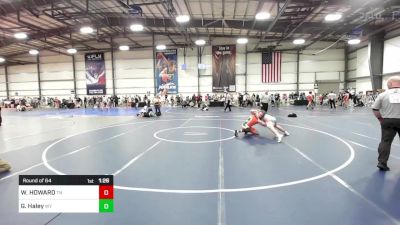 152 lbs Round Of 64 - Wyatt HOWARD, TN vs Garrett Haley, WY