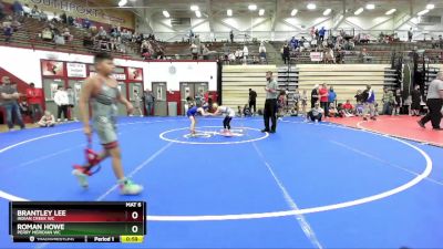 58-61 lbs Round 2 - Roman Howe, Perry Meridian WC vs Brantley Lee, Indian Creek WC