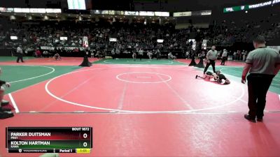 75 lbs Semifinal - Parker Duitsman, PBG1 vs Kolton Hartman, KAWA