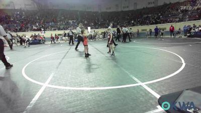 52 lbs Round Of 64 - Everett Green, Perry Wrestling Academy vs Weston Myers, Pawhuska Elks Takedown