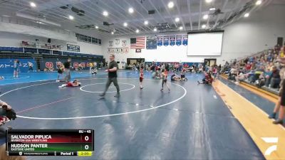 45 lbs Round 5 - Salvador Piplica, Riverton USA Wrestling vs Hudson Panter, Eastside United