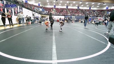 43 lbs 3rd Place - Boomer Clinkenbeard, Comanche Takedown Club vs Alec Loya, Dumas Wrestling Club