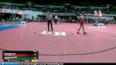 157 lbs Finals (2 Team) - Brogan Hurt, Lafayette vs Hayden Fox, Gloucester