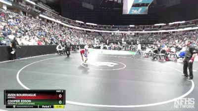 106-2A Quarterfinal - Aven Bourriague, Ignacio vs Cooper Edson, Sedgwick County/Fleming