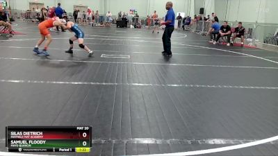 85 lbs Cons. Round 3 - Silas Dietrich, Mayfield Mat Academy vs Samuel Floody, MAYO QUANCHI