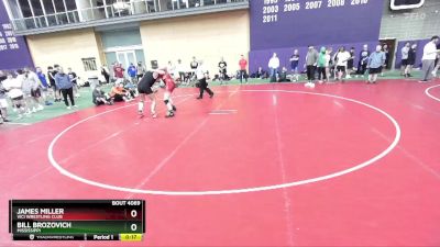 88-92 lbs Round 4 - James Miller, Vici Wrestling Club vs Bill Brozovich, Mississippi