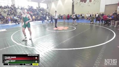 147 Boys Quarterfinal - Laird Root, Poway vs Tyler Davis, West Hills