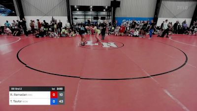 69 kg Rr Rnd 2 - Reagan Ramadan, Headhunters WC vs Tashieya Taylor, WOW Black