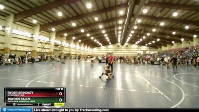 48 lbs Semifinal - Ryder Brindley, Elite Wrestling vs Rayden Balls, Excalibur Wrestling Club