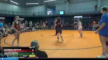 120 lbs Round 3 (10 Team) - Elizabeth Douglas, Brutal Beauties vs JASMINE BROWN, Alabama Elite Gold